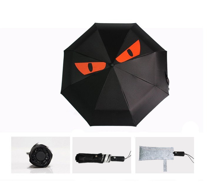 Show 3 Folding Automatic Umbrella