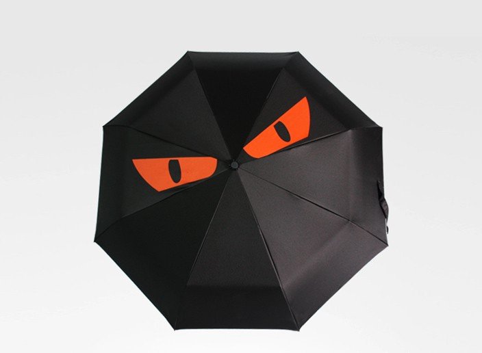 Show 3 Folding Automatic Umbrella