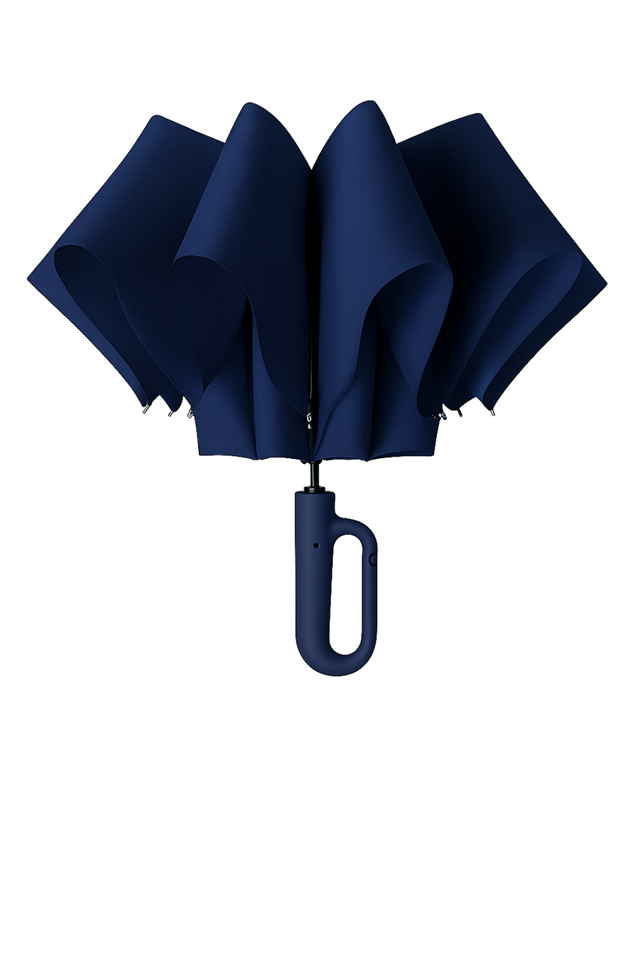 Umbrella with Novelty Carabiner Handle | Navy