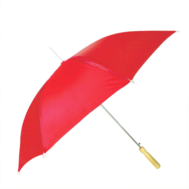 48" Auto Open Red Umbrella